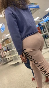 Thick Latina Milf In Pink Sweatpants!