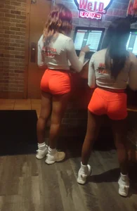 Various hooters girl asses!