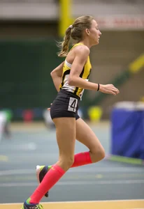 Canadian girls at an Alberta track and field tournament