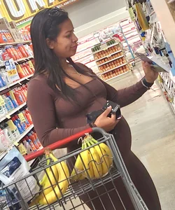 Out In The Wild 74 ( Preggo Latina Goddess in one piece)