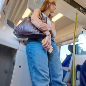 Jean girl in train (first post)