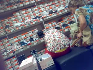 Huge collection of whale tails, ass cracks and panty peeks in public