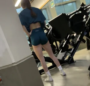 College gym girls  all in one day PART 3