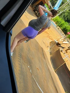CAUGHT Pregnant Shorts Eating THICC PAWG