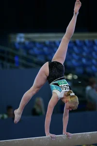 Candid gymnastics girls