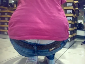 Huge collection of whale tails, ass cracks and panty peeks in public