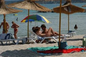 Sexy girls on nude beach Promorsk in Bulgaria