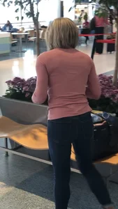 Petite big tit milf