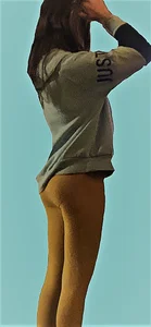 Teen girls in jeans and denim shorts creepshots collection