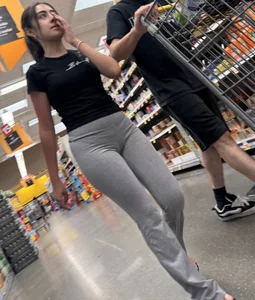 [OC] Grocery Store Latina in Gray Flares