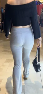 Grey Flares. Perfect Shape. Needs a bag