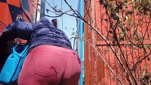 Super Fat Ass In Tight Sweatpants VPL OC ( BBW WARNING )