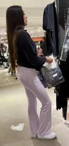 Pink Leggings Costume Picking