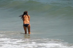 Beach and bikini girls