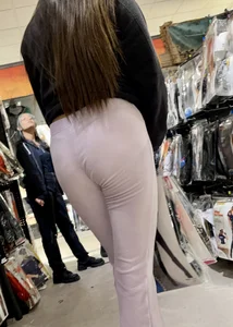 Pink Leggings Costume Picking