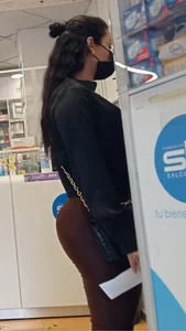 Cutie Big Booty Latina in Spandex, My Best shot of May
