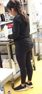 My first post, Indian cutie has a nice bubble. (OC)