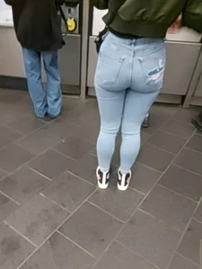 Blue jeans girl