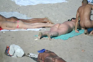 Continesti nude beach girls in Romania