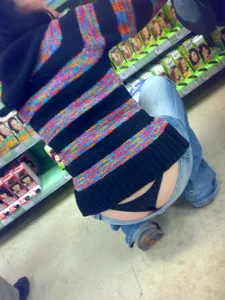 Huge collection of whale tails, ass cracks and panty peeks in public