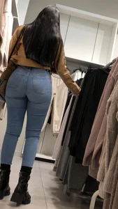 Masked girl at the mall  (Not OC)