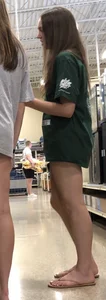 Fish Aisle t33ns in shorts