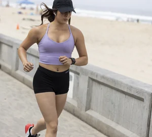 Amazingly hot candid sweaty girls jogging creepshots