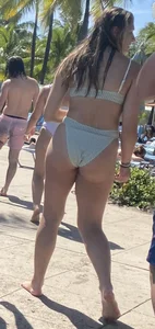 More vacation bikini ass