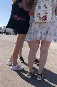 Nice Legs in a Skirt on the Street Creepshot