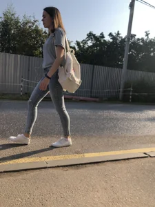 Hot Booty and Legs in Tight Jeans Street Creepshots