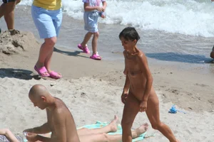 Continesti nude beach girls in Romania