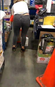 Bunch of girls with their thongs hanging out