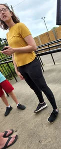 Big tit milf and nerdy mom
