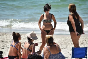 Beach and bikini girls