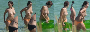 Candid beach and bikini babes