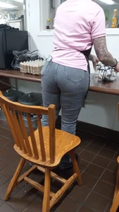 More of my coworker’s booty in tight jeans