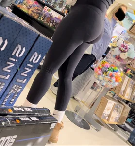 Brunette PAWG at the Toy   Store