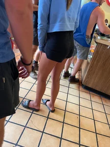 Waiting in line is the best