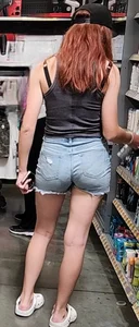 From Russia with love (jean shorts)