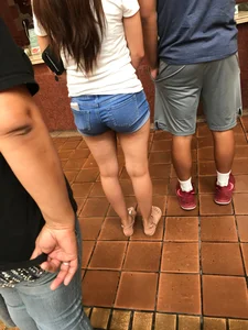 Nice tight jean shorts
