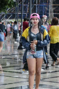 Water Festival girls in Thailand