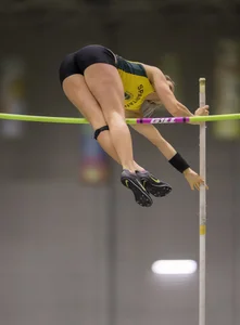 Canadian girls at an Alberta track and field tournament