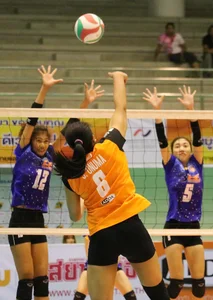 Thai candid volleyball girls
