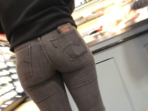 Tiiiiiight jeans peach