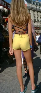 yellow sexy shorty