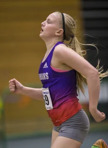 Canadian girls at an Alberta track and field tournament