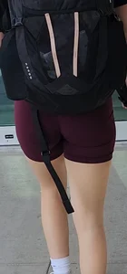 Sweet Petite Bubble Butt (Purple Spanks)