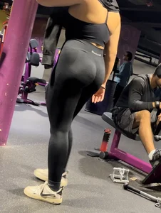 Stupid Thick Ass Latina at Gym