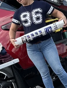 Latina with pretty little ass in tight jeans. OC