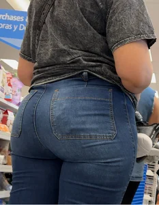 Beautiful woman in JEANS and SHORTS